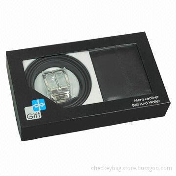 Leather gift set, various colors are available